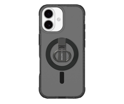 Etui / obudowa na smartfona AmazingThing Titan Pro Grip Ring Set iPhone 17 MagSafe czarne